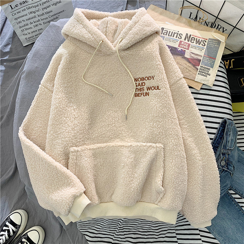 Womens Fleece Hooded Sweatshirt