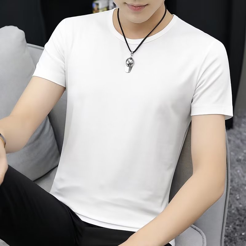 Mens Breathable Ice Silk Polo Shirt