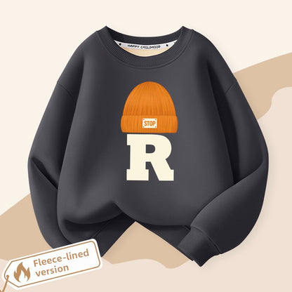 Junior and teen one-piece fleece hoodie