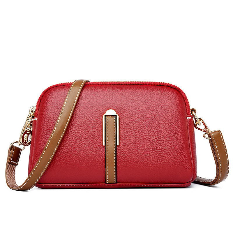 Shell Bag Korean Style Simple Shoulder Bag Coin Purse Stylish Crossbody Small Bag