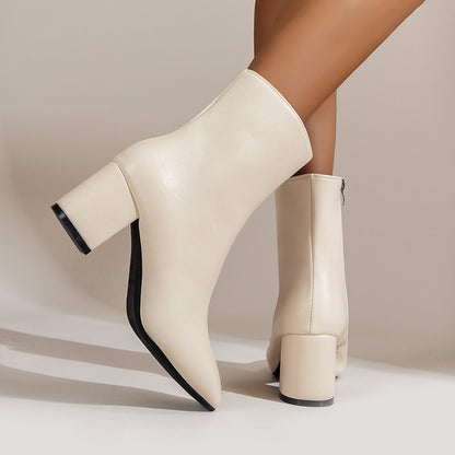 High Heels Short Boots Women&