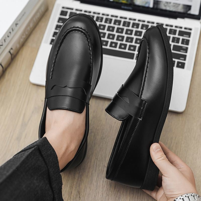 Mens Suede Slip-On Loafers