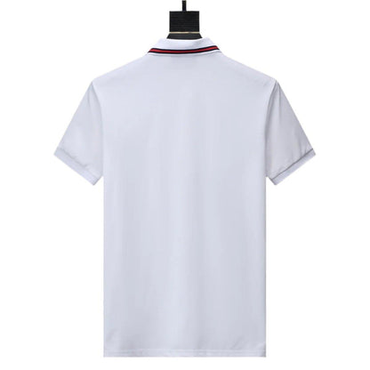 Gucci White T-shirt with a collar