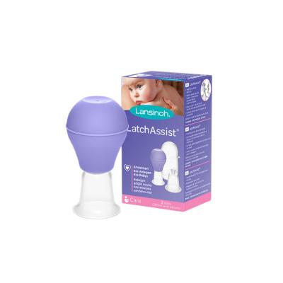 Lansinoh Latch Assist Breast Shell - Nipple Everter for Breastfeeding, Easy to Use, BPA-Free, 2 Sizes