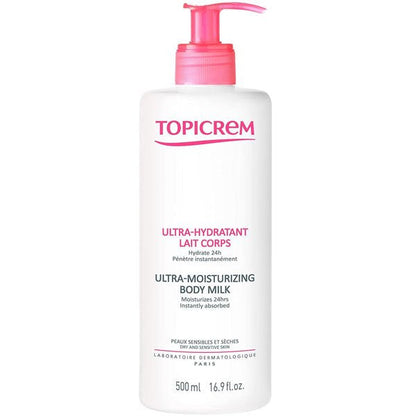Topicrem Ultra Moisturizing Body Milk 500ml