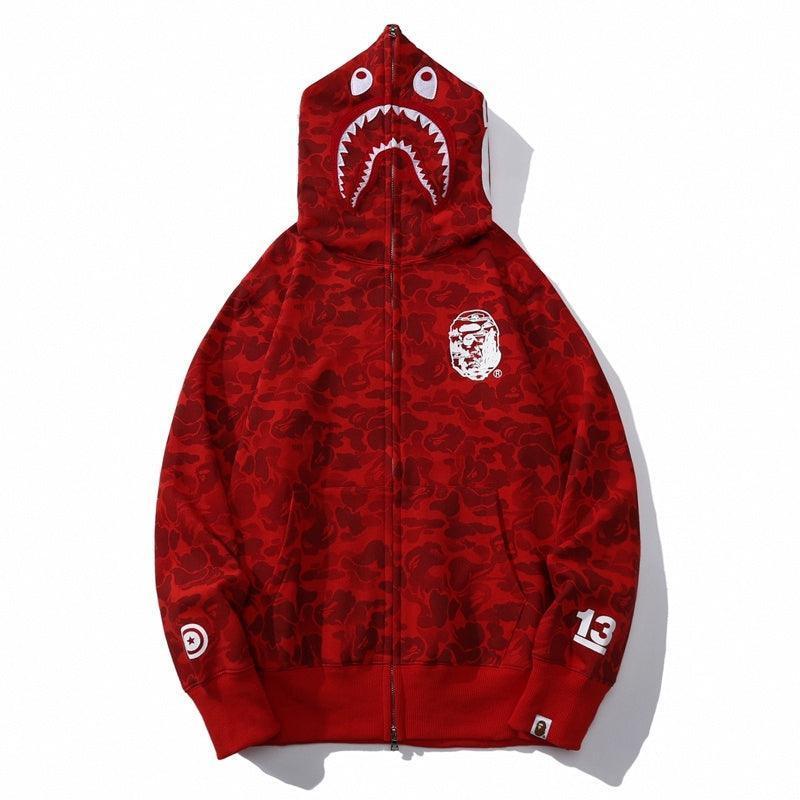 BAPE OG Camo Shark Full Zip-Up Hoodie A Bathing Ape &