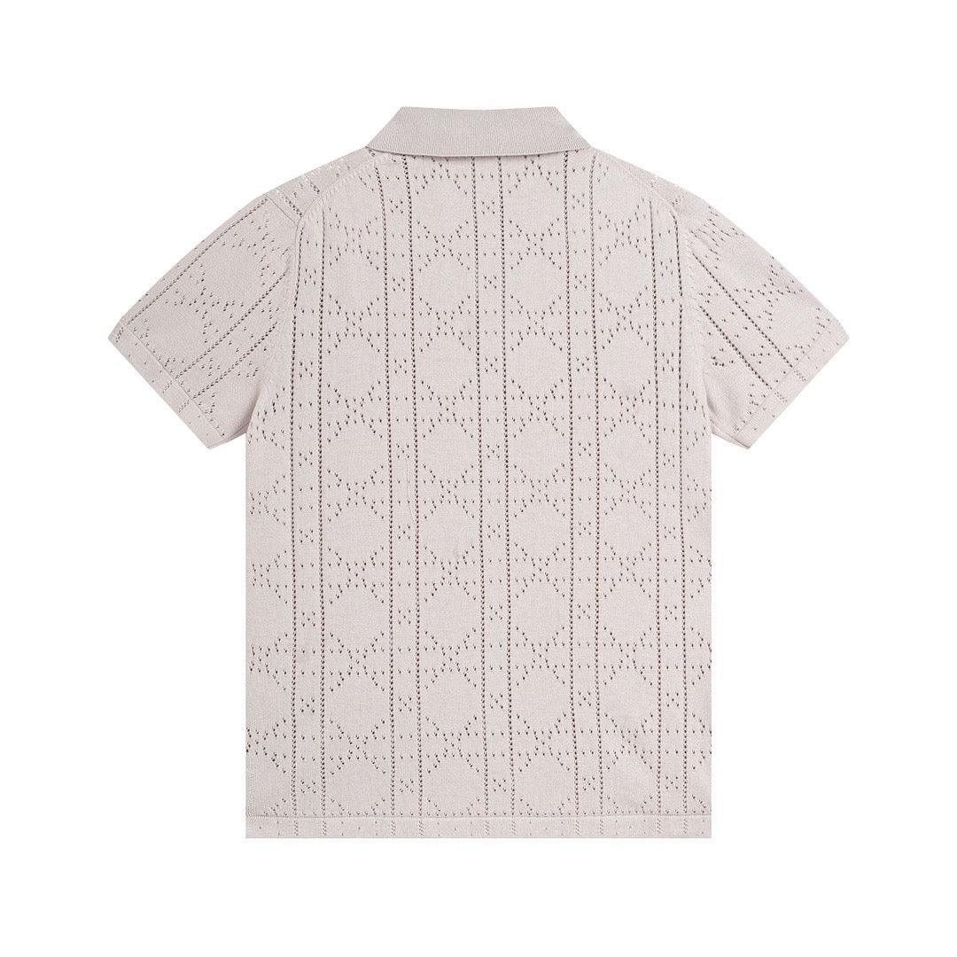Dior Light Brown T-Shirt With Collar