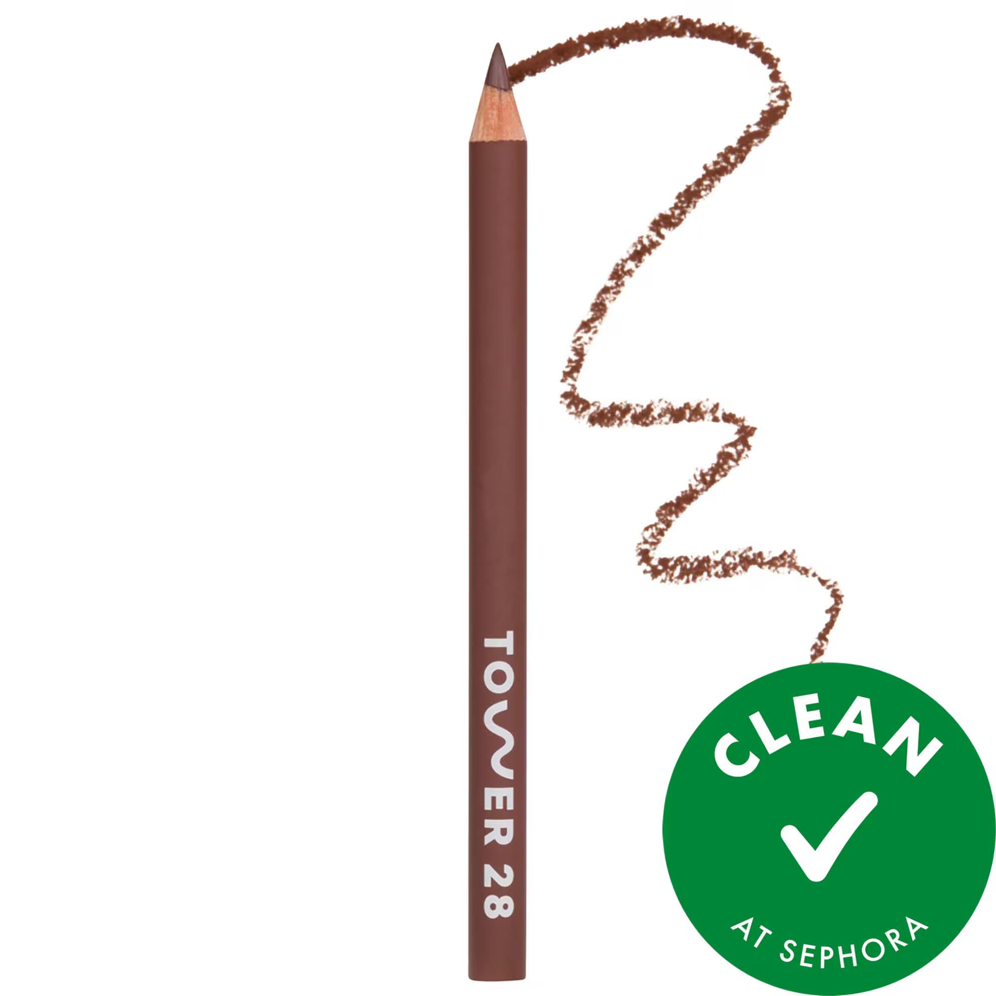 OneLiner Multi-use Makeup Pencil - Hydrating, Long-wearing Lip Liner, Eyeliner &amp; Cheek Pencil for Sensitive Skin