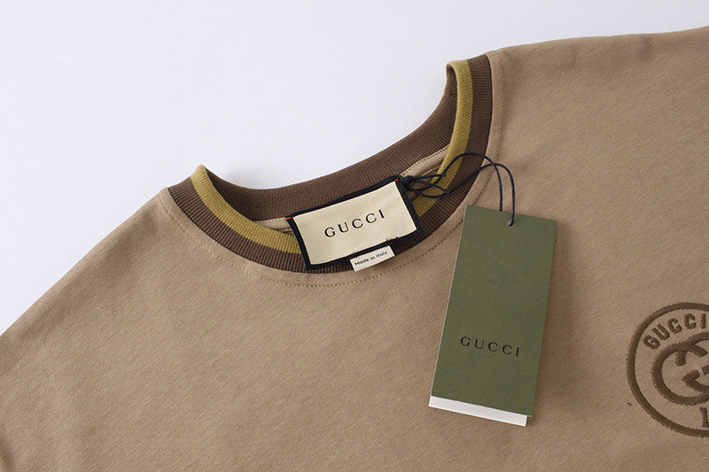 Gucci Collarless T-Shirt Black – Premium Cotton Crewneck