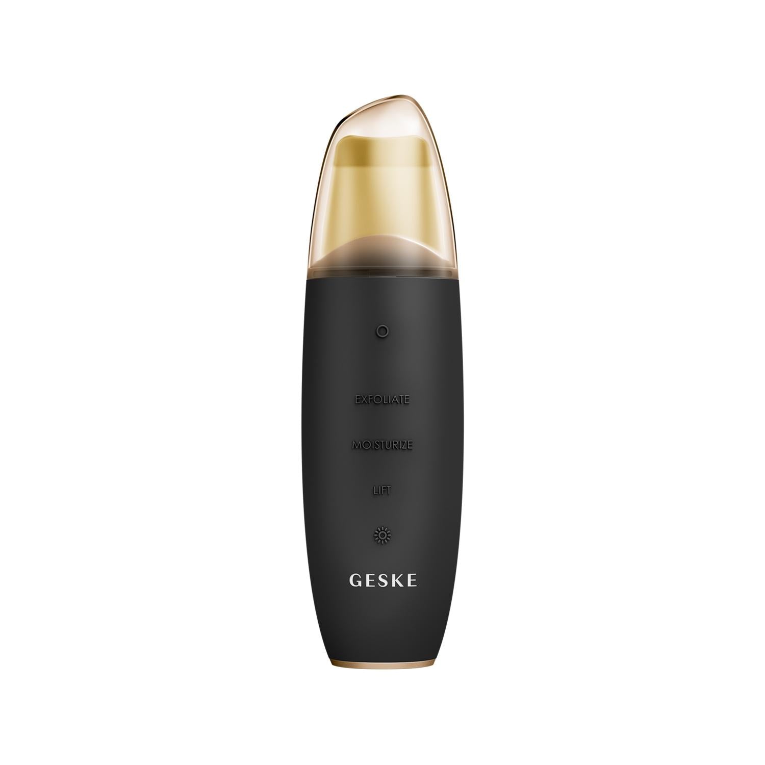 Geske MicroCurrent Skin Scrubber &amp; Blackhead Remover - Black