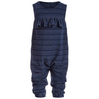 First Impressions Baby Girls Metallic Striped Jumpsuit, 0/3 Months
