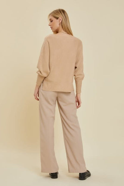 Dolman Luxe Sweater - Gold