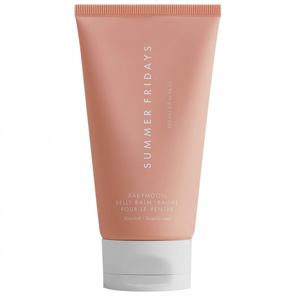 Babymoon - Natural Pregnancy Body Balm for Stretch Mark Prevention &amp; Hydration - Vegan, Clean Beauty Belly Care