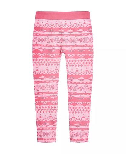 Epic Threads Big Girls Fair Isle Fleece Lined Sweater Legging