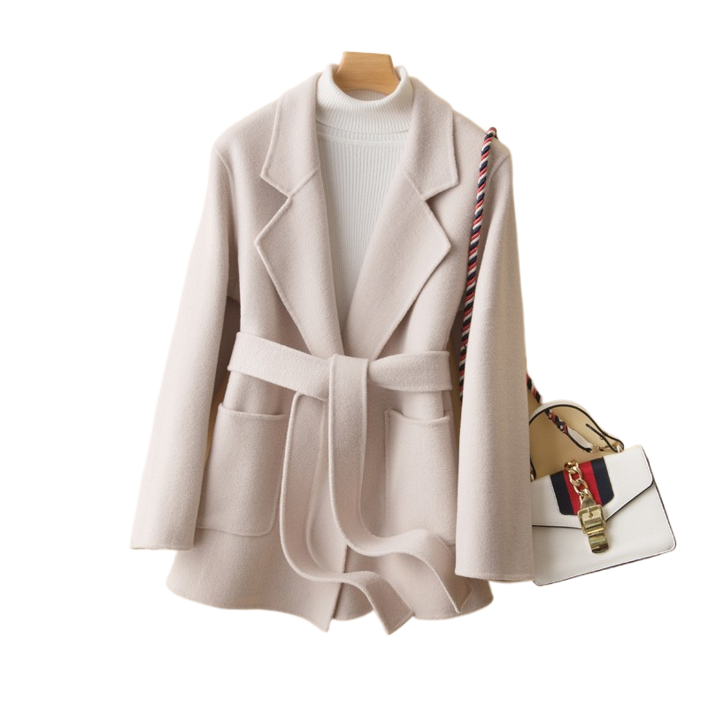 Winter and autumn cashmere coat and woolen jacket