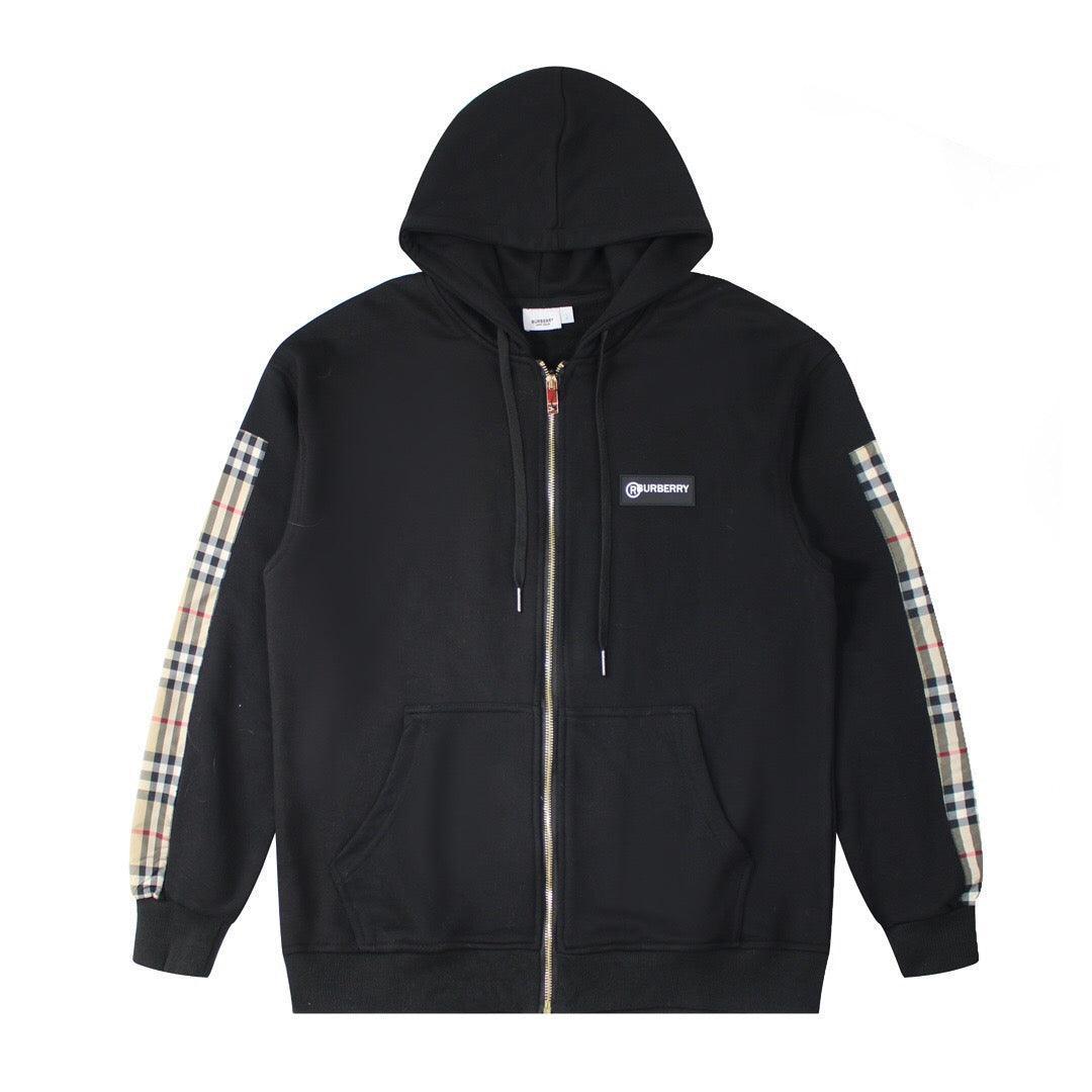 Burberry Vintage Check Panel Oversized Jacket  &