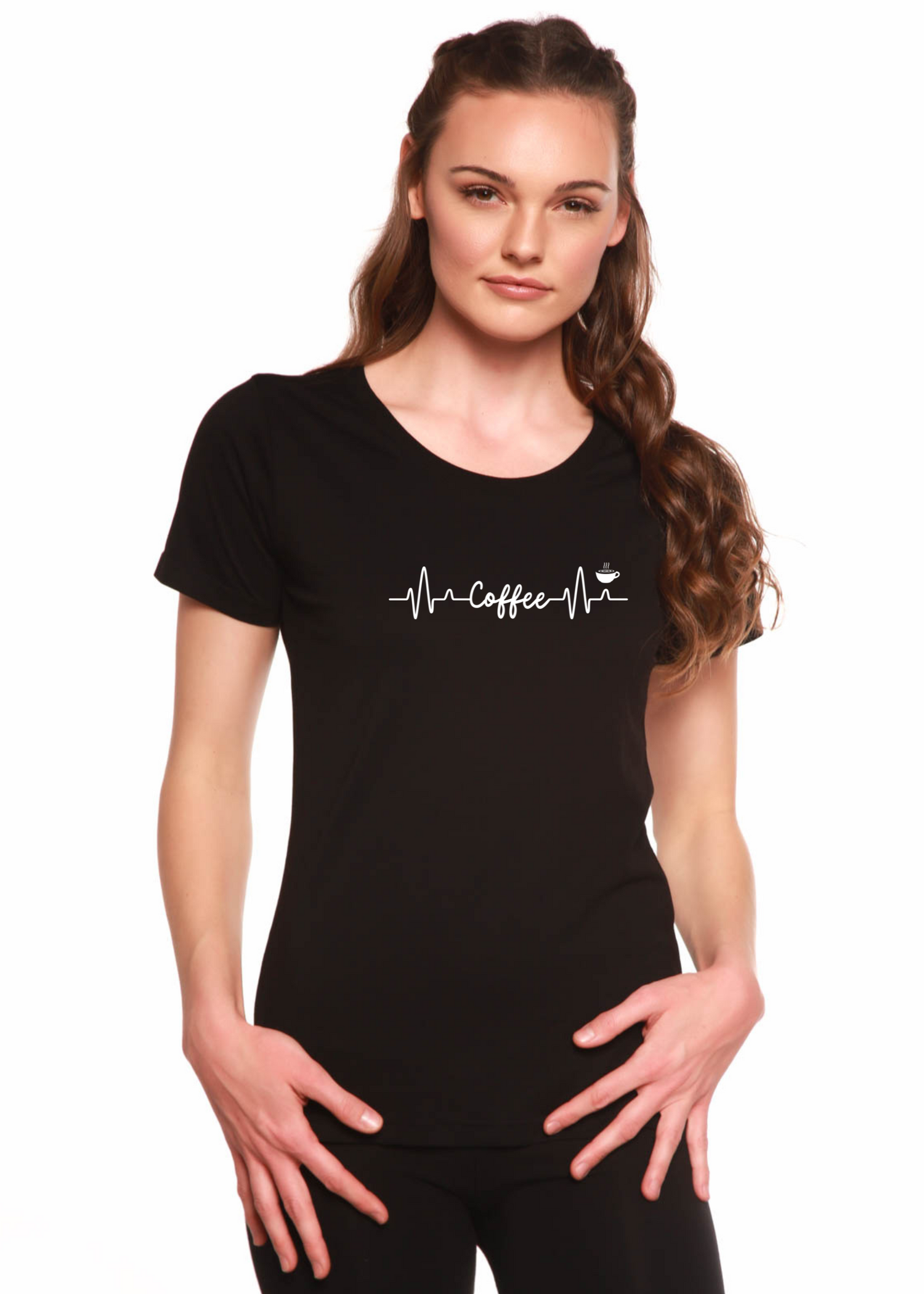 Heartbeat Coffee Printed Women&