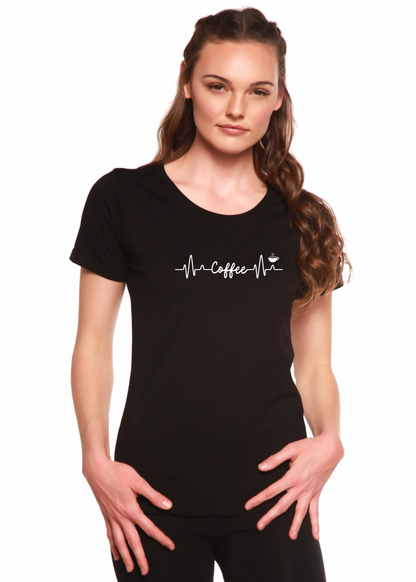 Heartbeat Coffee Printed Women&
