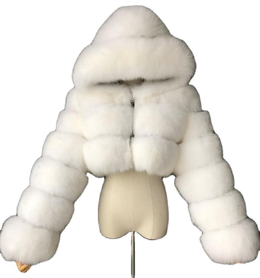 Faux-Fur-Mantel Mantel Faux-Fur-Fabrik Haining Faux Fur