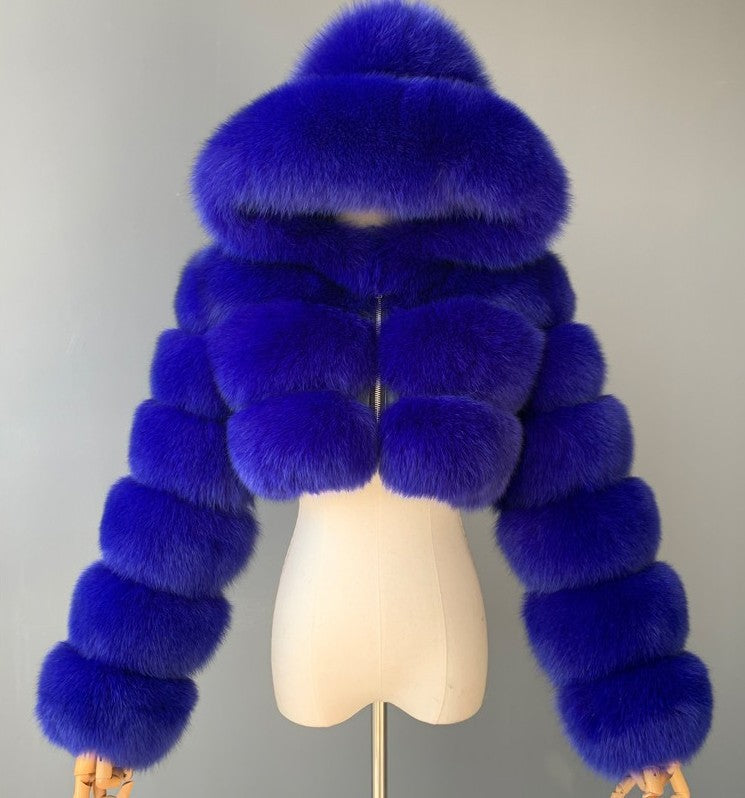 Faux-Fur-Mantel Mantel Faux-Fur-Fabrik Haining Faux Fur