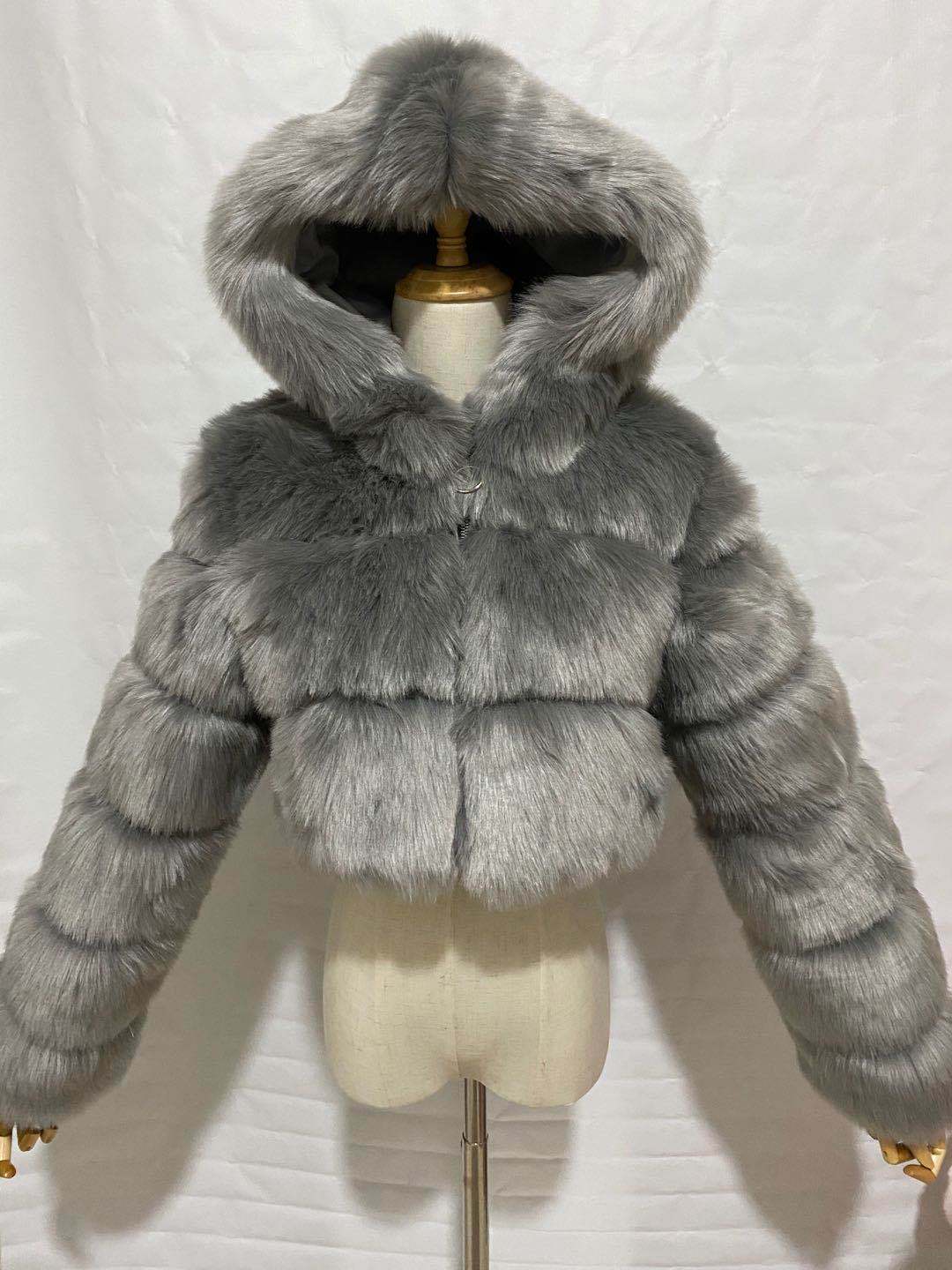 Faux-Fur-Mantel Mantel Faux-Fur-Fabrik Haining Faux Fur
