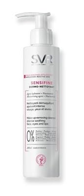 SVR Sensifine Dermo Nettoyant - Gentle Facial Cleanser &amp; Makeup Remover for Sensitive Skin