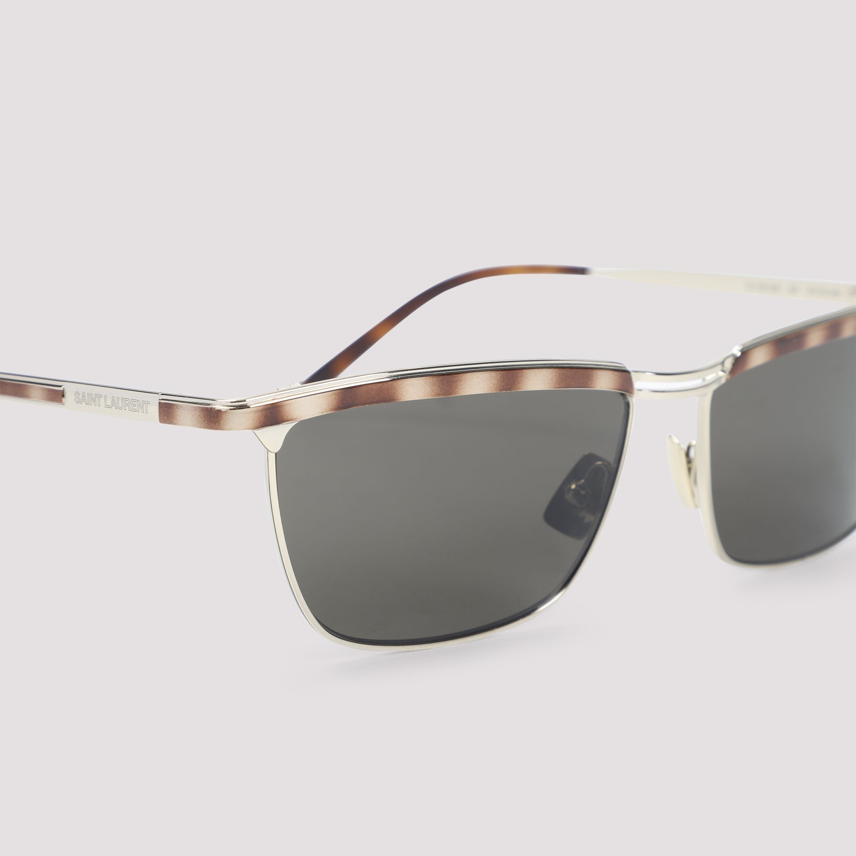 SAINT LAURENT Sleek Metallic Sunglasses for Men