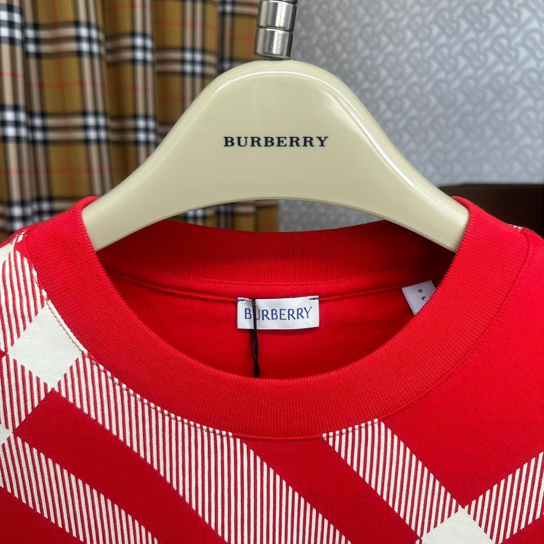Burberry Crew Neck T-Shirt &