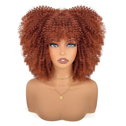 Short Curly Synthetic Wigs