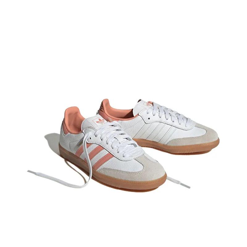 Adidas Samba White Wonder Clay Gum Sneakers – Classic Style