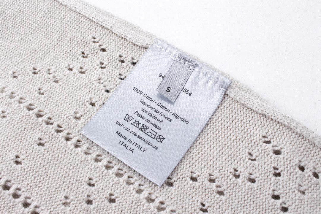 Dior Light Brown T-Shirt With Collar