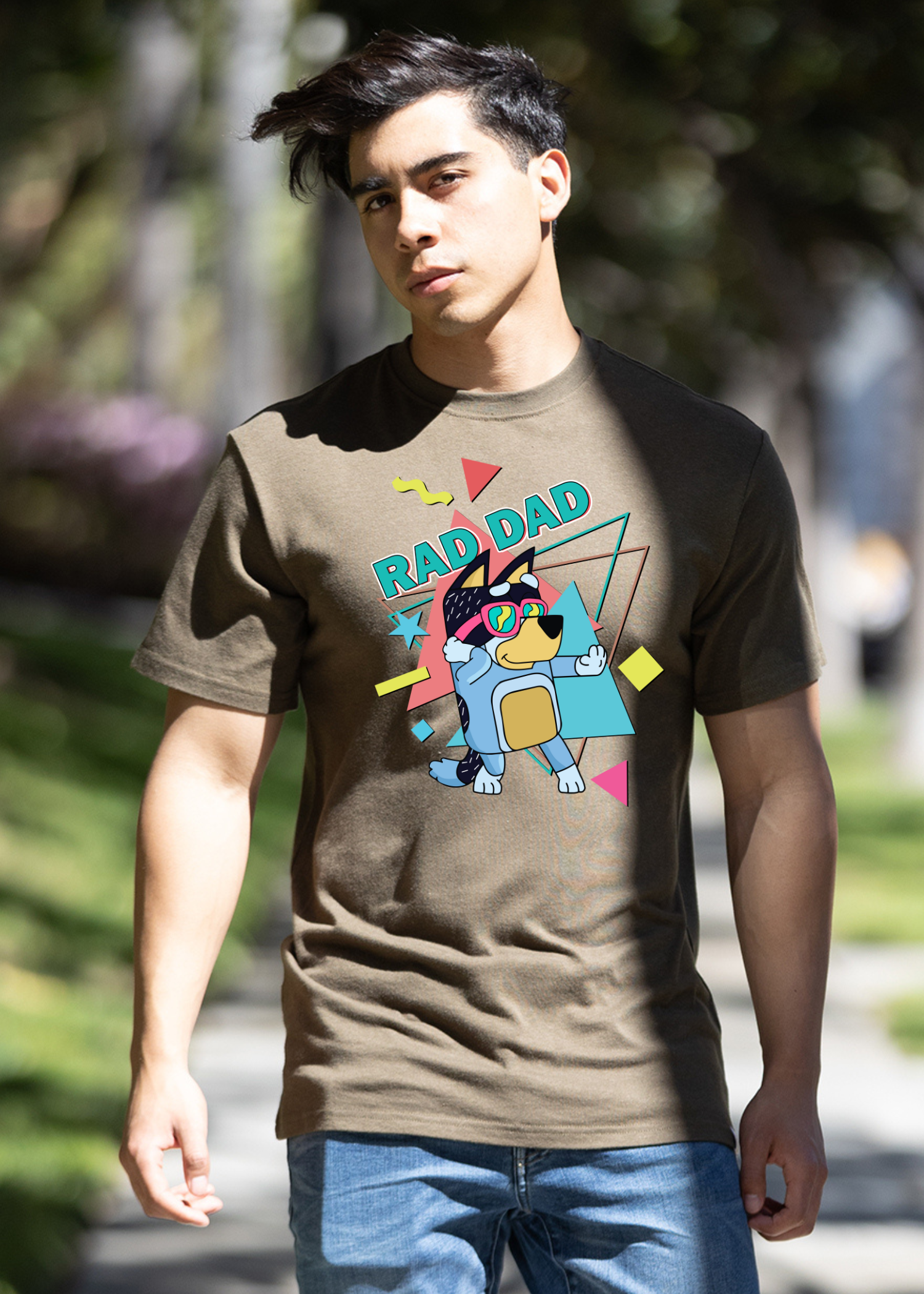 Rad Dad Bluey Men&