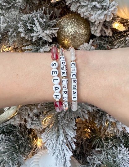Eternal Letter Bracelet