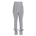 Winter Baggy Pants Einzigartige Kreuzschnürung Damen Loose Slimming All Matching Straight Casual Pants