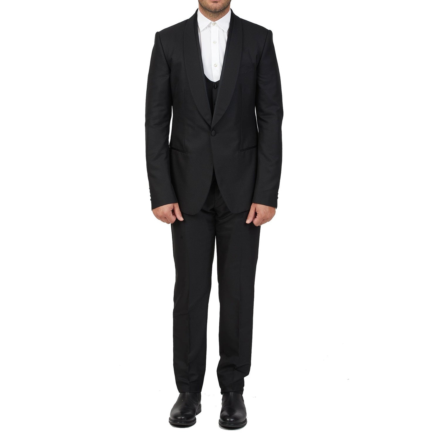 Dolce &amp; Gabbana Wool And Silk Suit