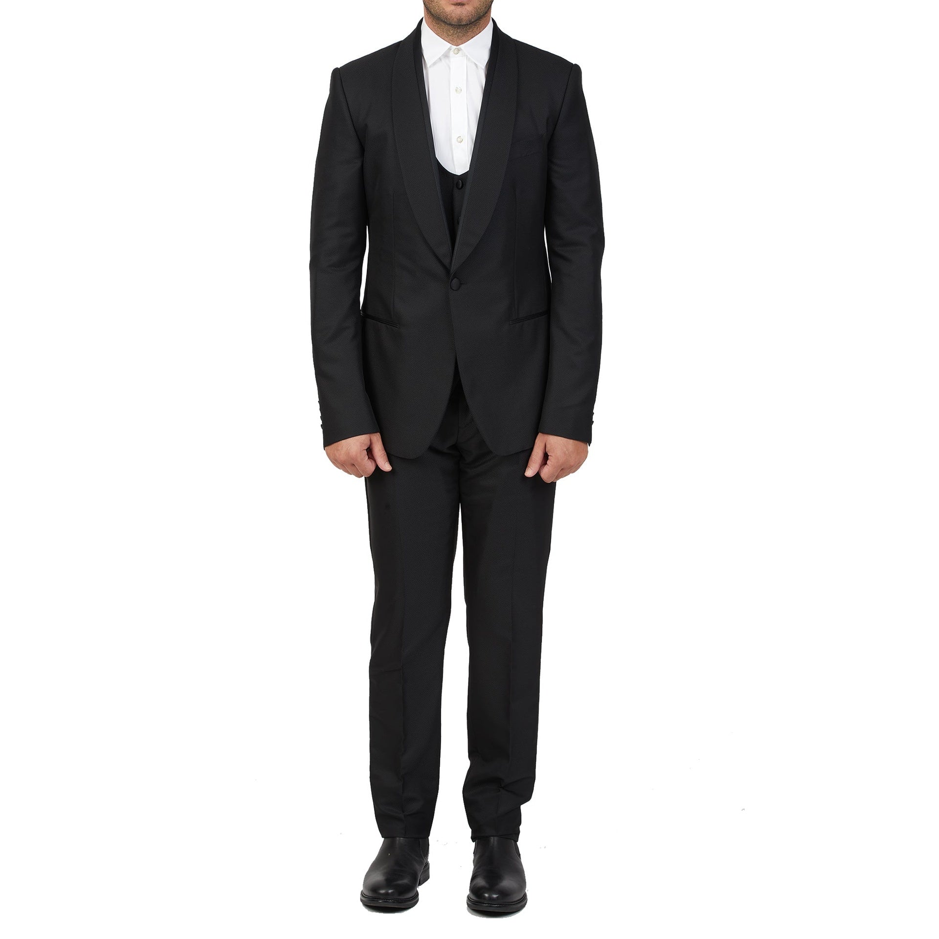 Dolce &amp; Gabbana Wool And Silk Suit