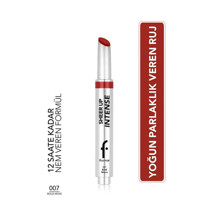 Flormar Sheer Up Lipstick 007 Bold Move 3g