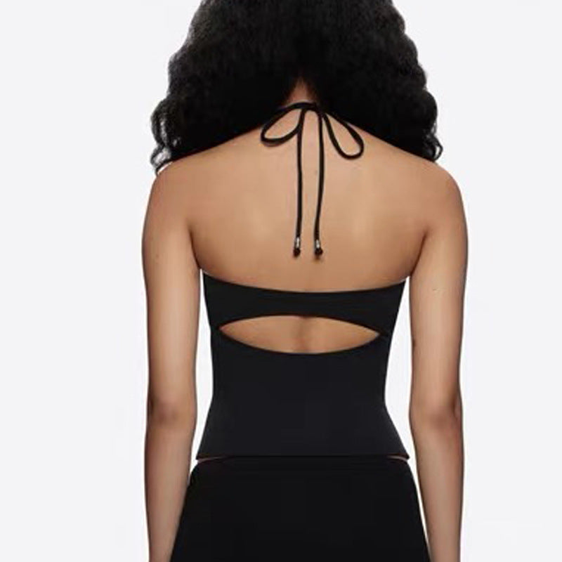 Exercise and fitness dance training top