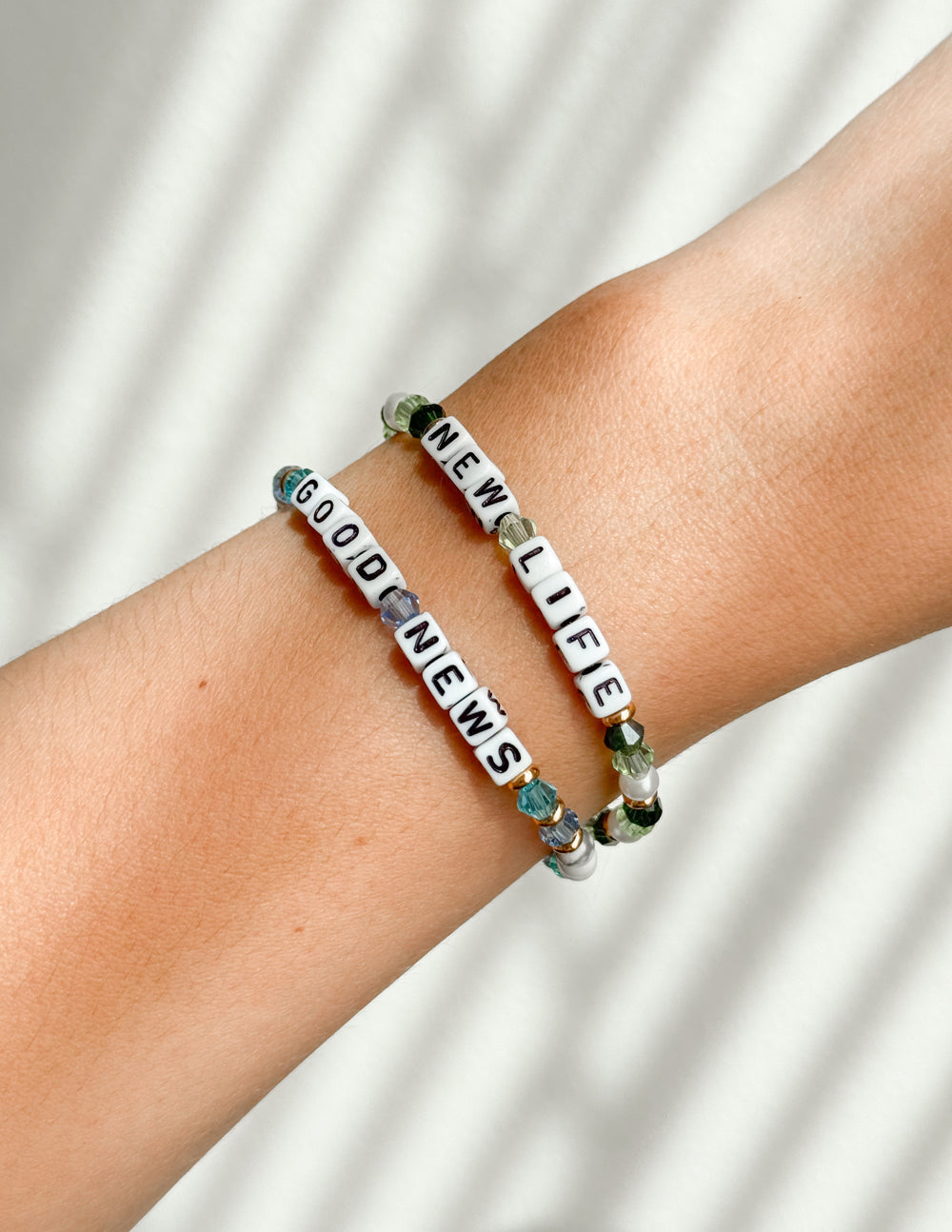 New Life Letter Bracelet