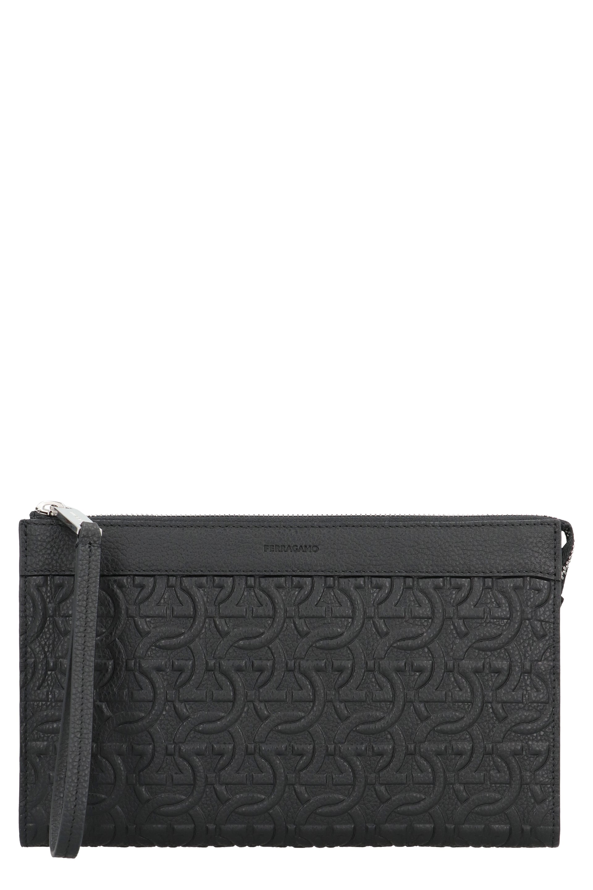 Ferragamo Travel Document Holder with Gancini Hook - 25 CM