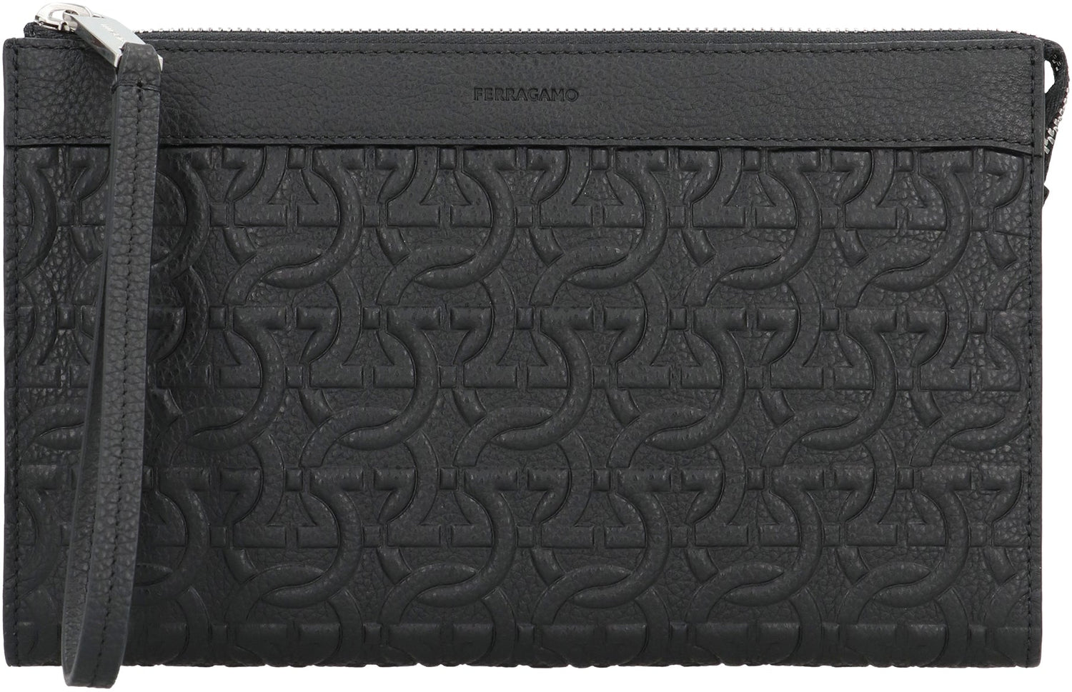 Ferragamo Travel Document Holder with Gancini Hook - 25 CM