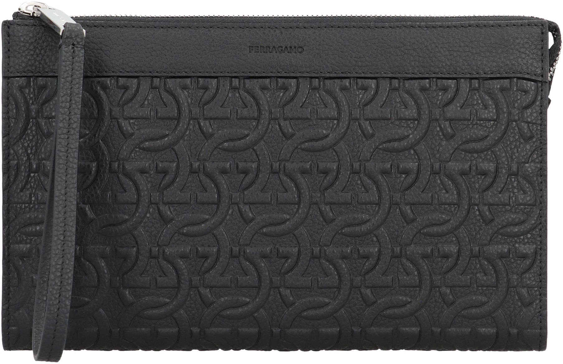 Ferragamo Travel Document Holder with Gancini Hook - 25 CM