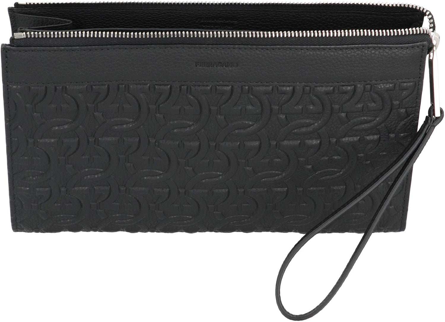 Ferragamo Travel Document Holder with Gancini Hook - 25 CM