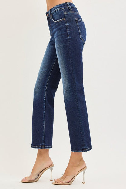 Tilly Curvy Tummy Control High Rise Crop Bootcut Jean