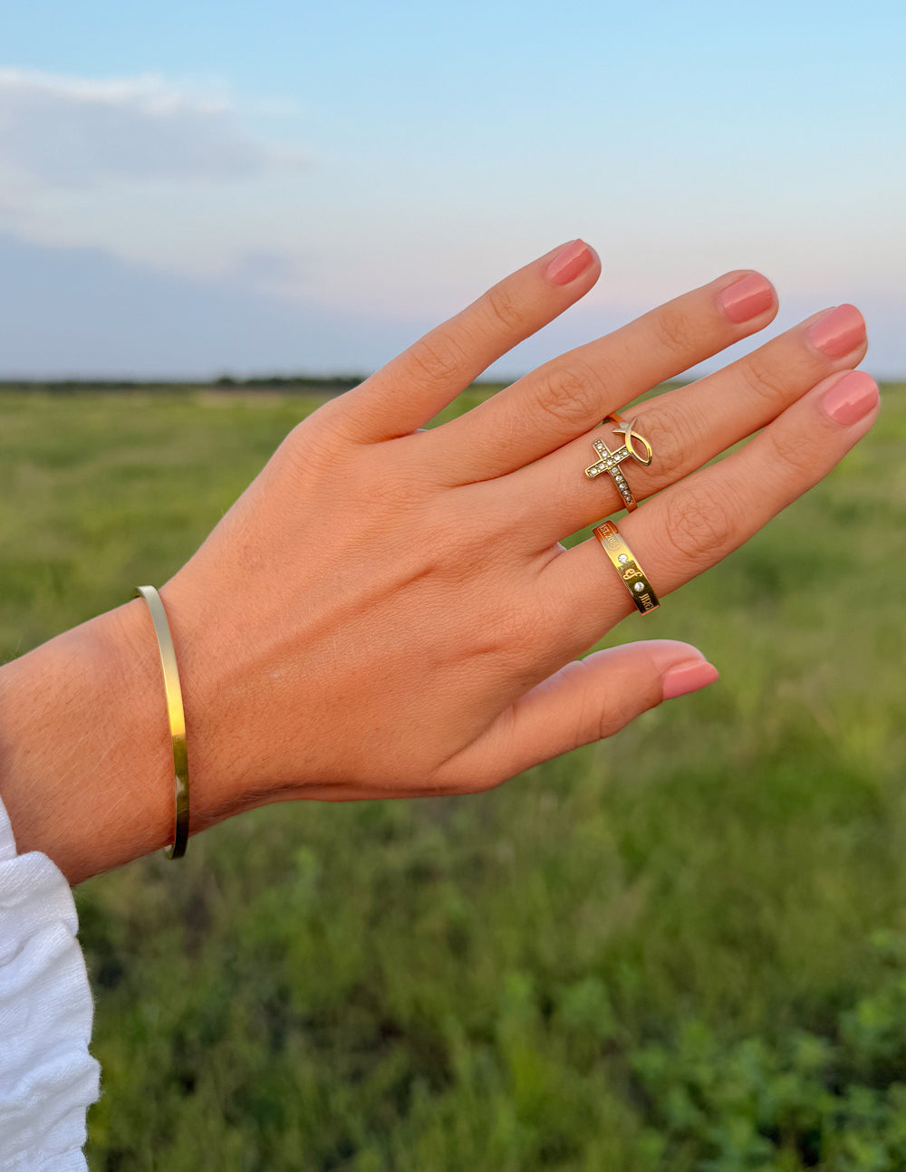 Gemstone Logo Ring