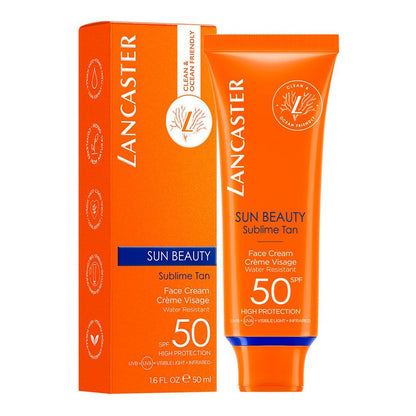 Lancaster Sun Beauty Face Cream SPF50 Hydrating Sunscreen 50ml