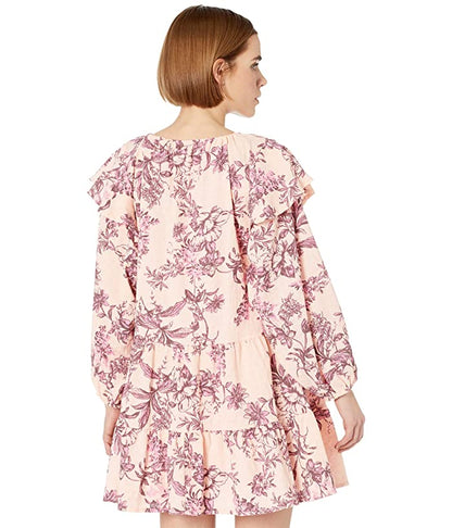 Free People Womens Sunbaked Swing Dress, Small