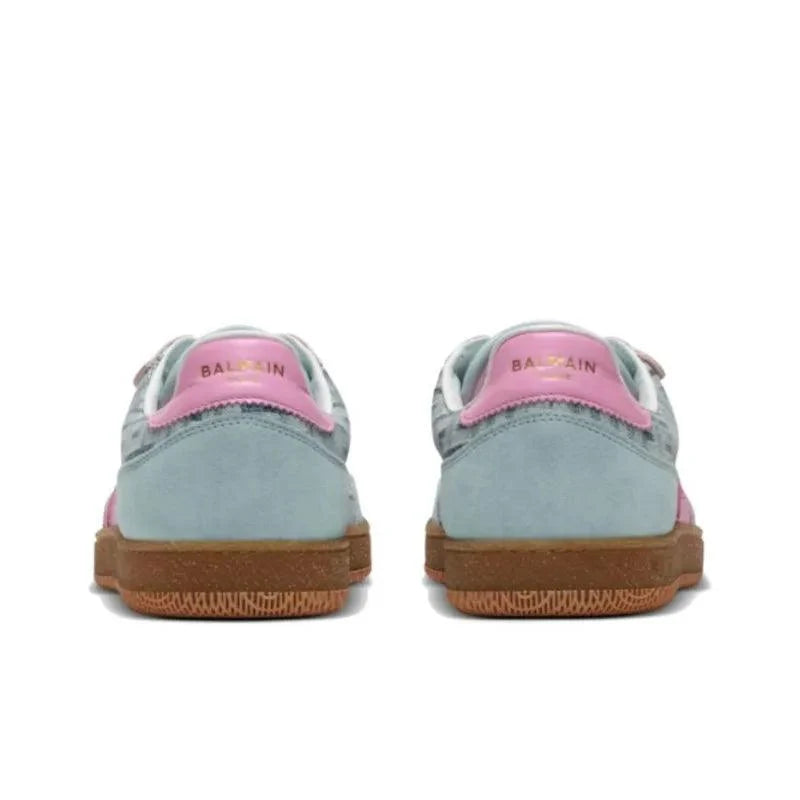 BALMAIN Swan Labyrinth Sneakers