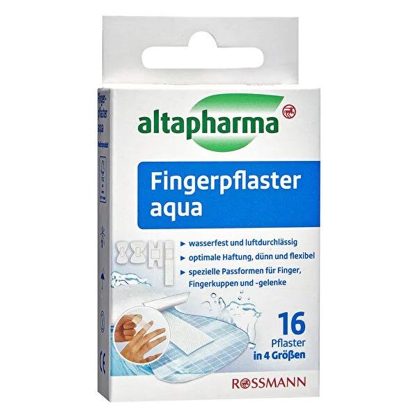 Altapharma Waterproof Finger Bandages: Latex-Free, Breathable, Assorted Sizes - Wound Care &amp; Protection