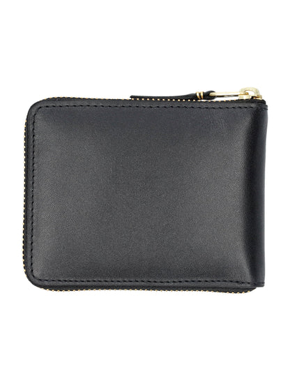 COMME DES GARÇONS WALLET Mini Smooth Leather Zip Around Wallet